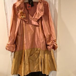 Lee Andersen  Corona Coat / Corsage Shrimp /Honey